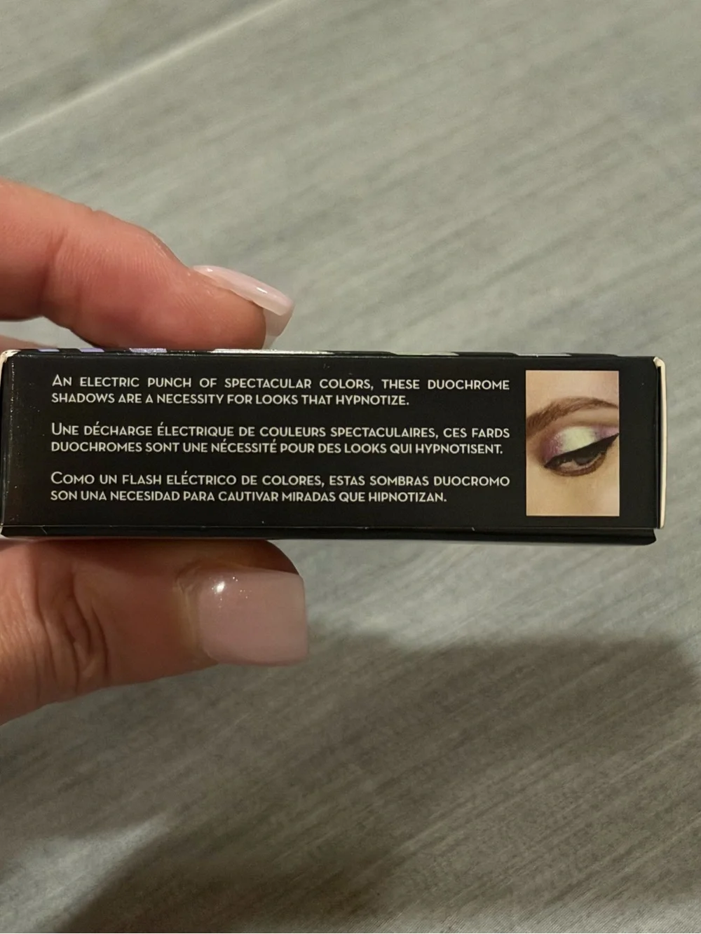 RUDE Hypnotic Hyper Eyeshadow — Deep Shimmery Plum